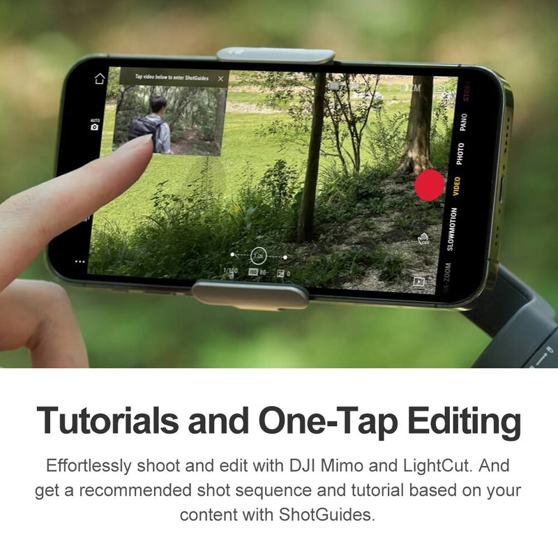 Gimbal DJI Osmo 6 Mobile -  Estabilizador Preciso para Gravação de Vídeos com Celular Profissional