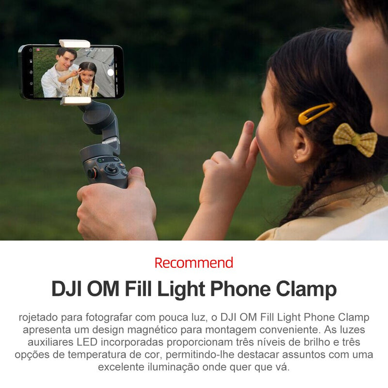 Gimbal DJI Osmo Mobile SE 2023 - Estabilizador para Vídeos com Celular