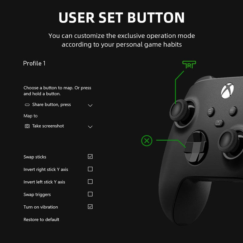 Controle Gamer Bluetooth Microsoft Xbox Core - Edição Especial Original