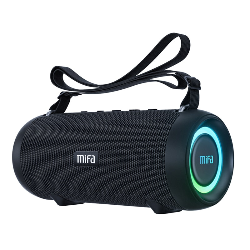 Caixa de Som Bluetooth Mifa A90 com LED - 60W Graves Potentes Amplificador classe D