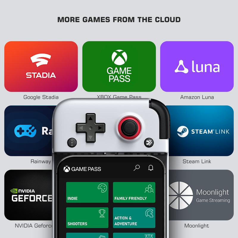 GameSir X2 - Gamepad de Celular Compatível com Acesso em Nuvem, com joystick para jogos