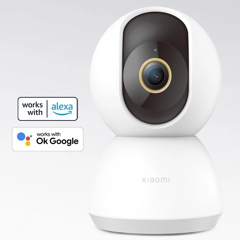 Câmera de Segurança Ip Giratória 360 graus Mi C300 - com Alexa e Google Sem fio Wifi